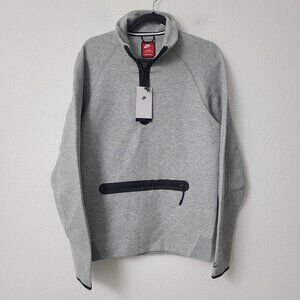 Nike Sportswear Tech Fleece 1/4 Zip Sweatshirt Sweater FB7998-063 Size S-Tall